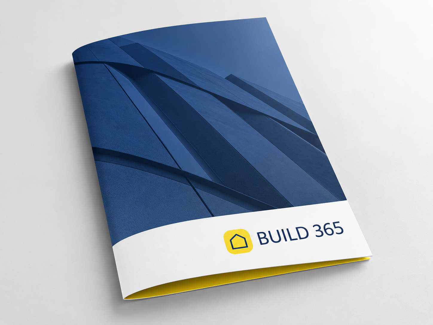 Mockup des BUILD 365 Folders